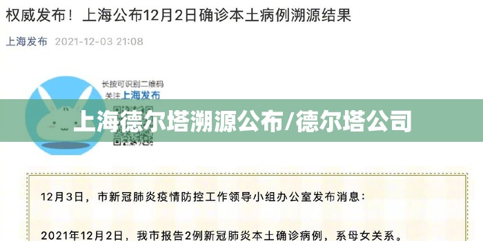 上海德尔塔溯源公布/德尔塔公司 上海德尔塔溯源公布/德尔塔公司
