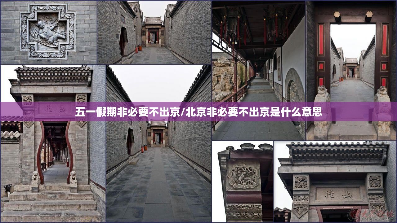 五一假期非必要不出京/北京非必要不出京是什么意思