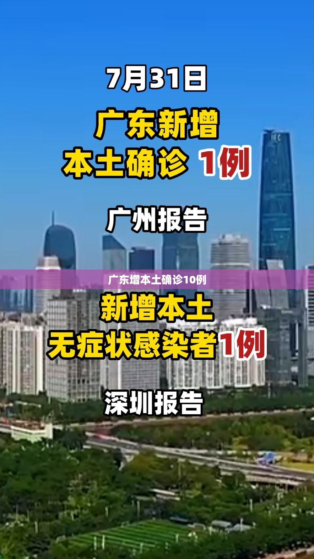【广东增本土确诊10例,广东新增】