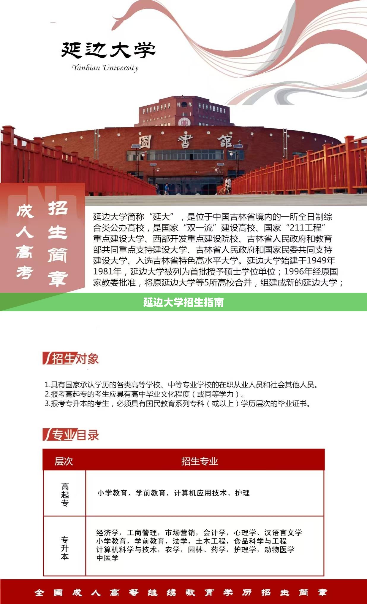 【延边大学招生指南,延边大学招生办联系方式】