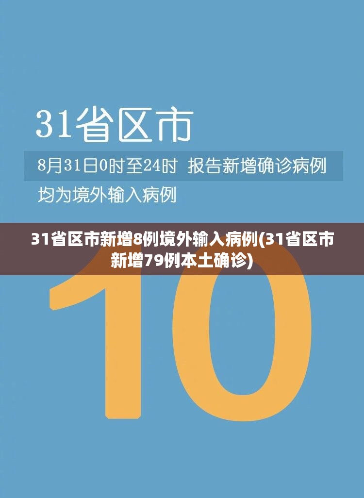 31省区市新增8例境外输入病例(31省区市新增79例本土确诊) 31省区市新增8例境外输入病例(31省区市新增79例本土确诊)