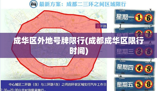 成华区外地号牌限行(成都成华区限行时间) 成华区外地号牌限行(成都成华区限行时间)