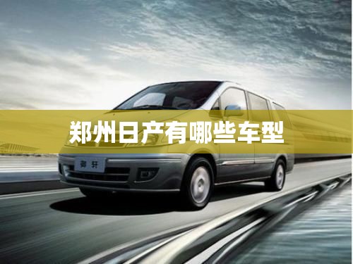 郑州日产有哪些车型/郑州日产是什么车