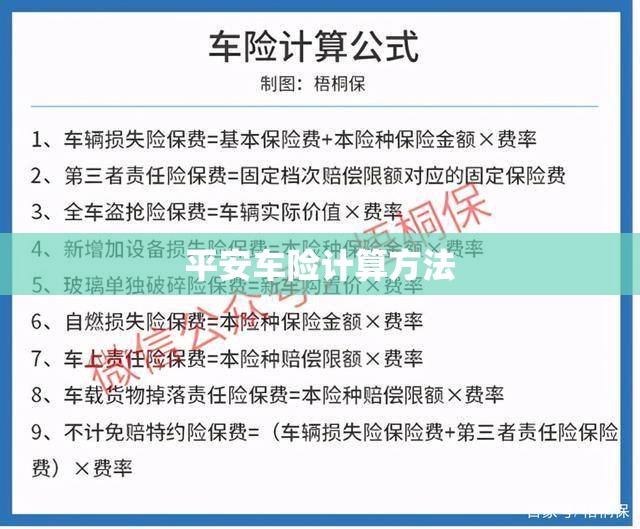 【平安车险计算方法,平安车险计算方法公式】