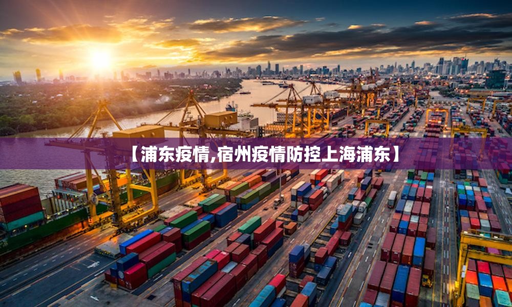 【浦东疫情,宿州疫情防控上海浦东】