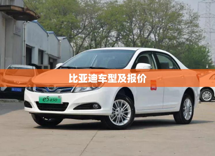 比亚迪车型及报价/比亚迪车型报价单