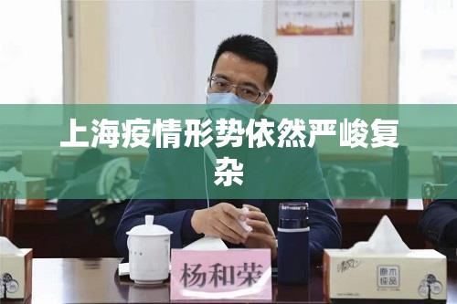 上海疫情形势依然严峻复杂(上海疫情缓步上升但处在低区间)
