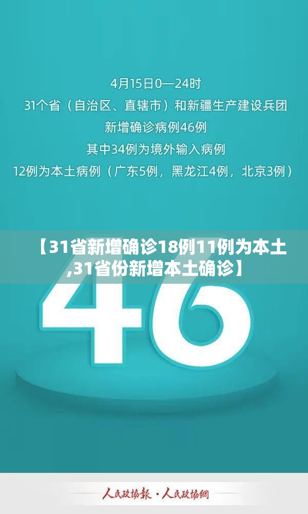 【31省新增确诊18例11例为本土,31省份新增本土确诊】 【31省新增确诊18例11例为本土,31省份新增本土确诊】