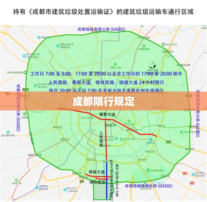 成都限行规定/成都限号规定时间段